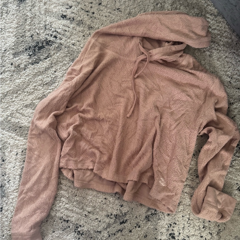 Billabong Pink Textured Hoodie